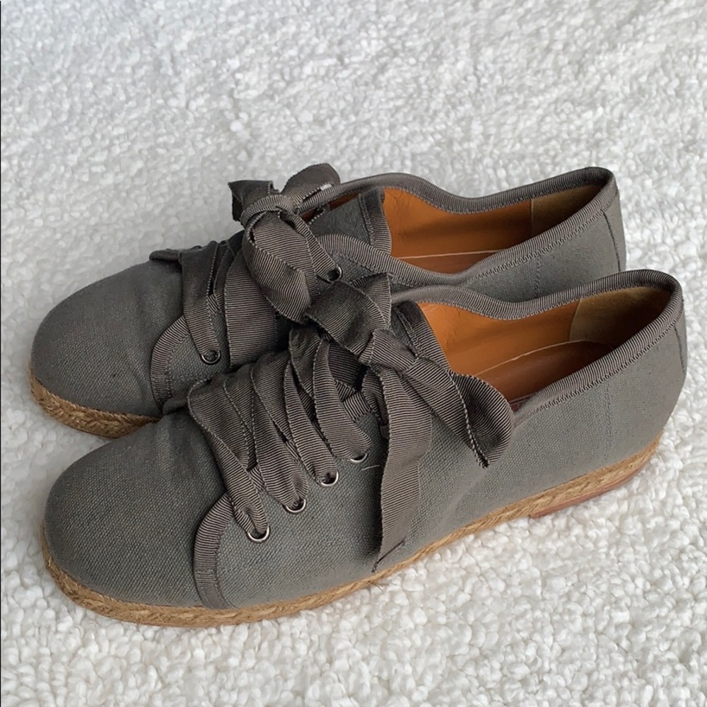Lanvin women’s espadrille low sneakers
